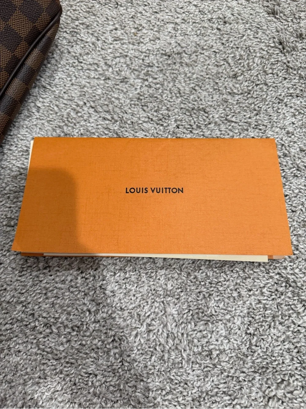 Louis Vuitton Damier Ebene Hobo Shoulder Bag - Dark Brown Check